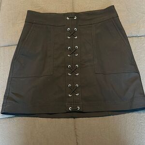 Express Black Premium Skirt (Women's Size 2)